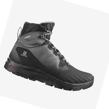 Salomon VAYA BLAZE THINSULATE™ CLIMASALOMON™ WATERPROOF Zimne Cizmy Damske Čierne | SK 3017MQZ
